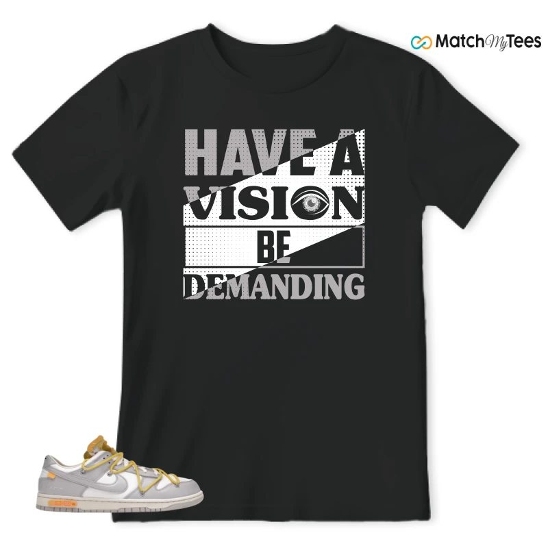 NIKE DUNK LOW OFF-WHITE LOT 29 SNEAKER Matching Tees t-shirt