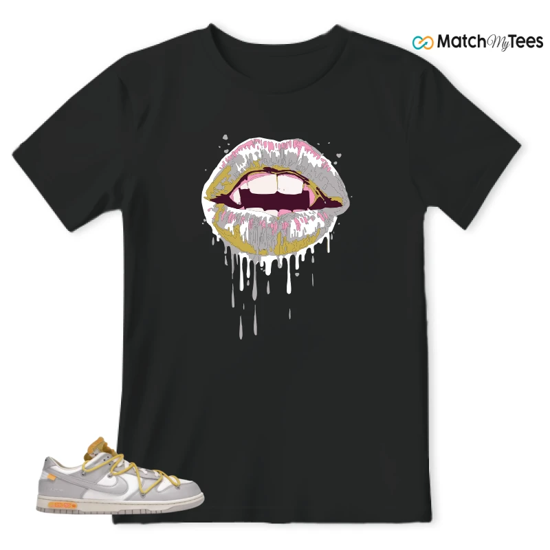 NIKE DUNK LOW OFF-WHITE LOT 29 SNEAKER Matching Tees t-shirt