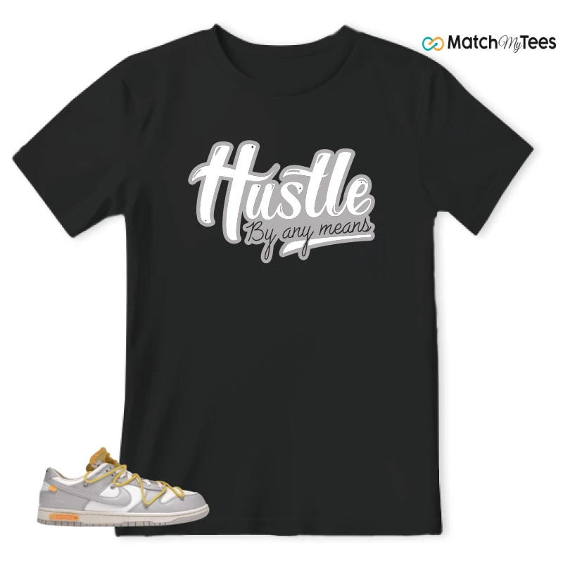 NIKE DUNK LOW OFF-WHITE LOT 29 SNEAKER Matching Tees t-shirt