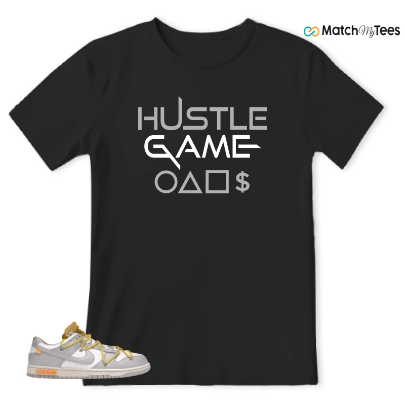 NIKE DUNK LOW OFF-WHITE LOT 29 SNEAKER Matching Tees t-shirt