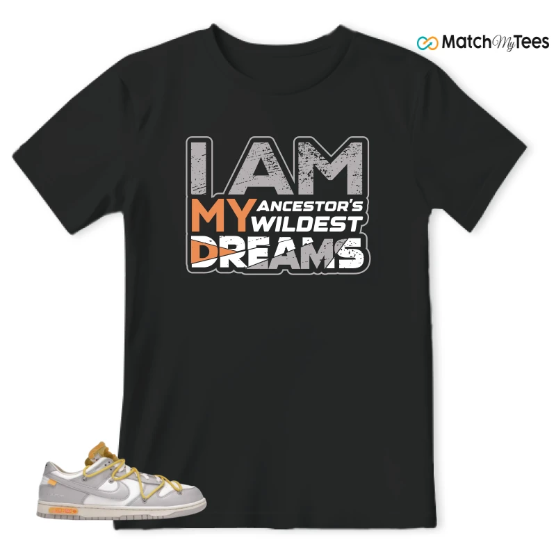 NIKE DUNK LOW OFF-WHITE LOT 29 SNEAKER Matching Tees t-shirt