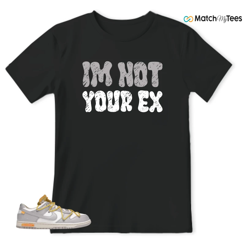 NIKE DUNK LOW OFF-WHITE LOT 29 SNEAKER Matching Tees t-shirt