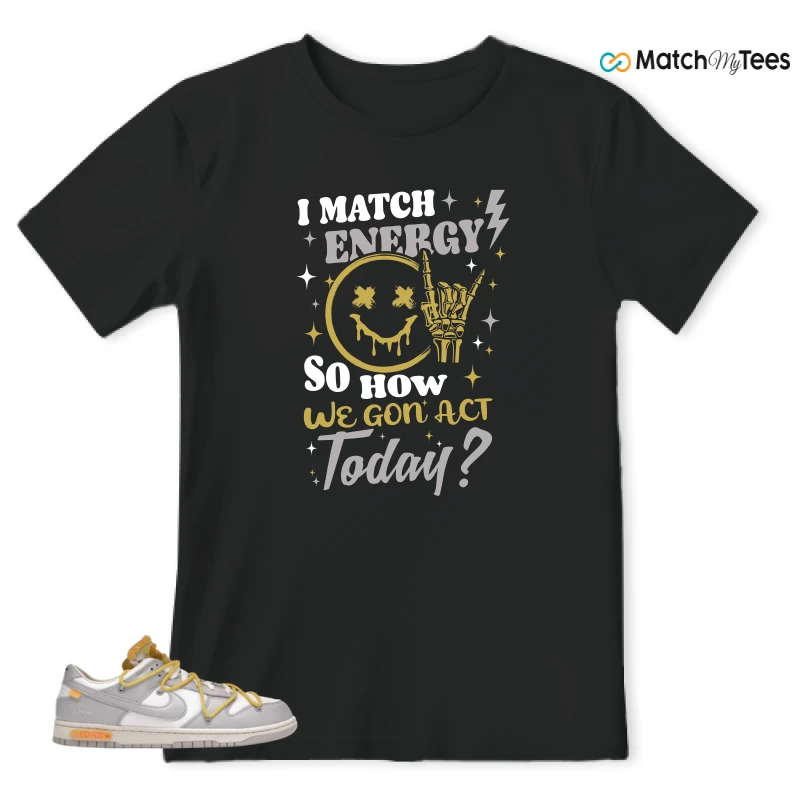 NIKE DUNK LOW OFF-WHITE LOT 29 SNEAKER Matching Tees t-shirt