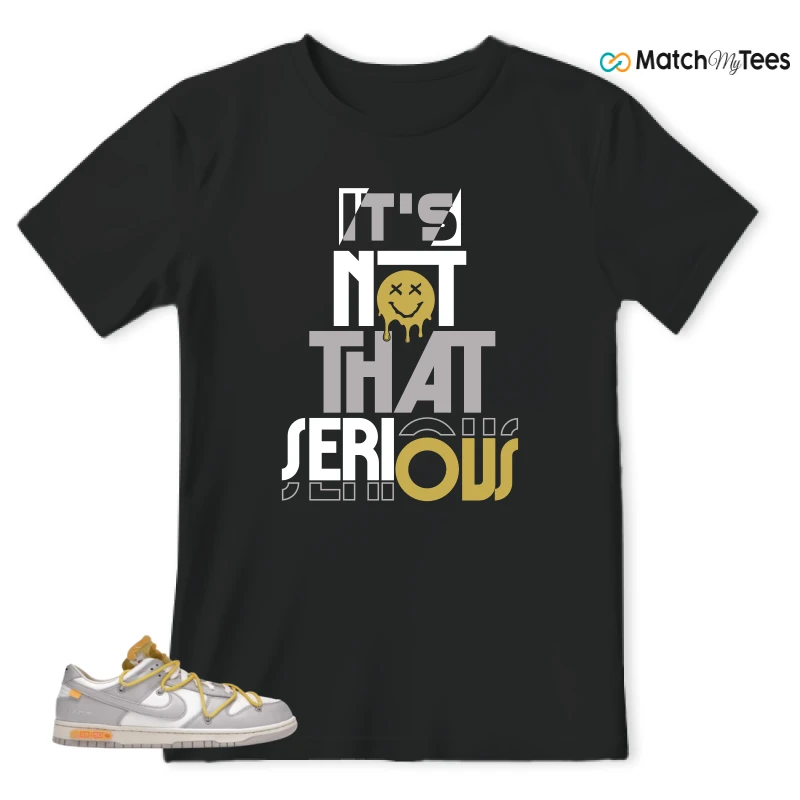 NIKE DUNK LOW OFF-WHITE LOT 29 SNEAKER Matching Tees t-shirt