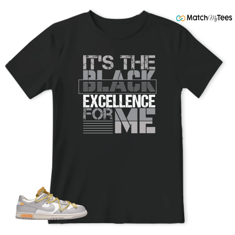 NIKE DUNK LOW OFF-WHITE LOT 29 SNEAKER Matching Tees t-shirt