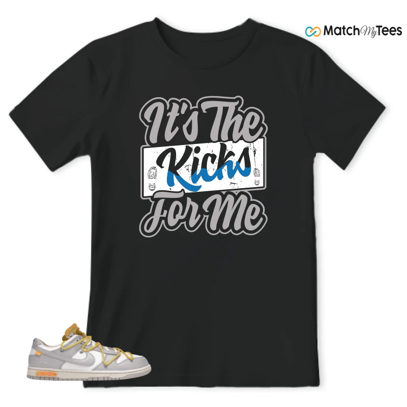 NIKE DUNK LOW OFF-WHITE LOT 29 SNEAKER Matching Tees t-shirt
