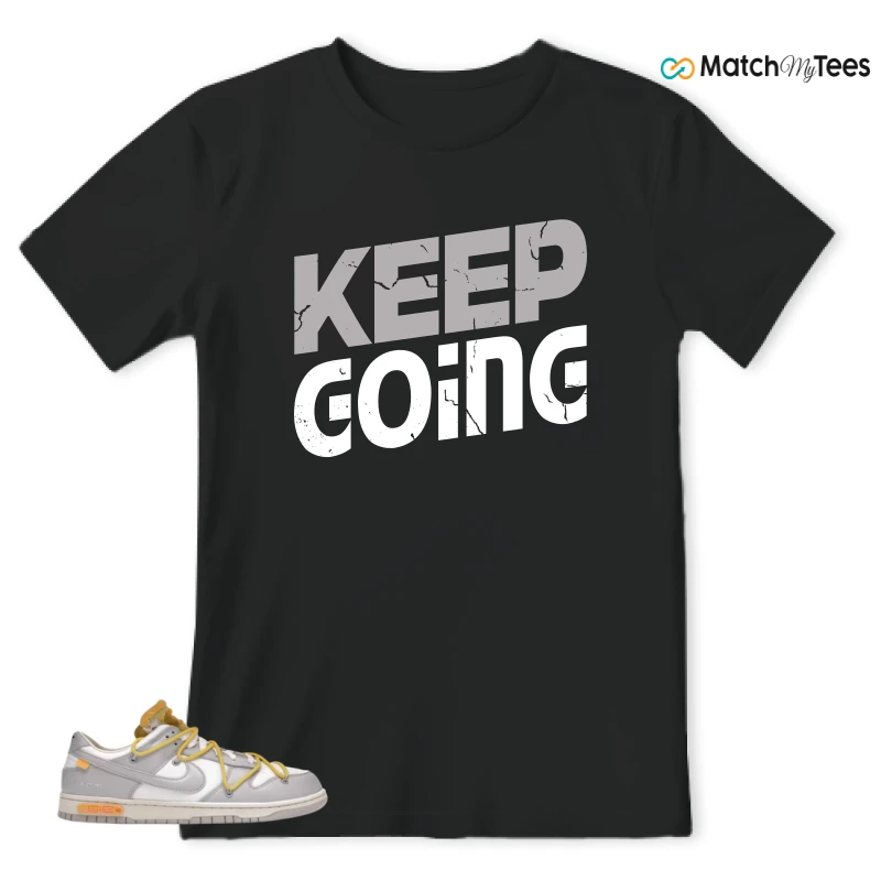 NIKE DUNK LOW OFF-WHITE LOT 29 SNEAKER Matching Tees t-shirt