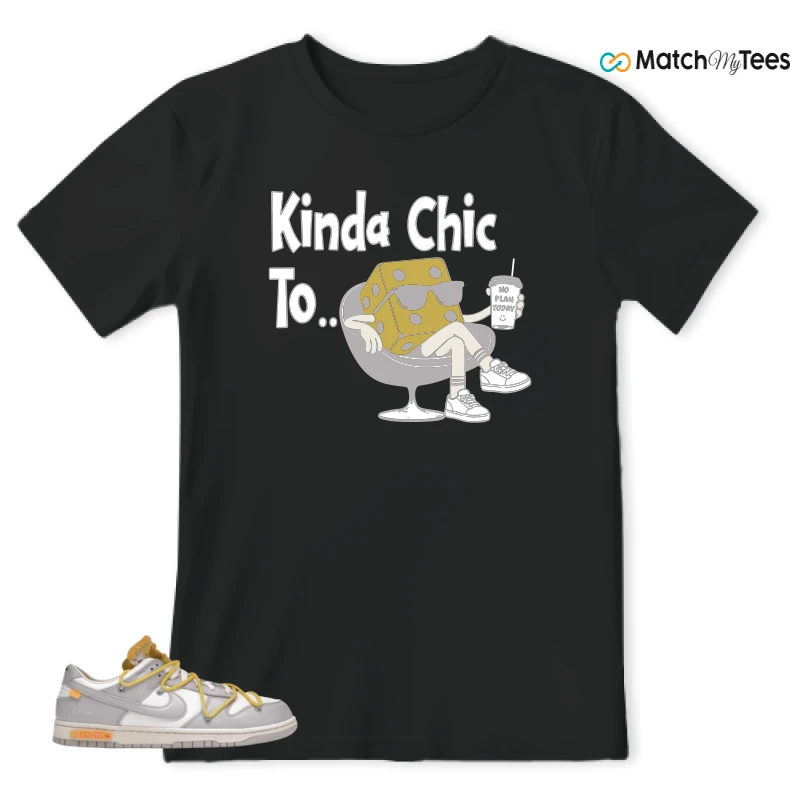 NIKE DUNK LOW OFF-WHITE LOT 29 SNEAKER Matching Tees t-shirt