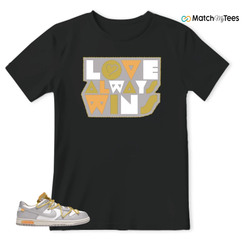 NIKE DUNK LOW OFF-WHITE LOT 29 SNEAKER Matching Tees t-shirt