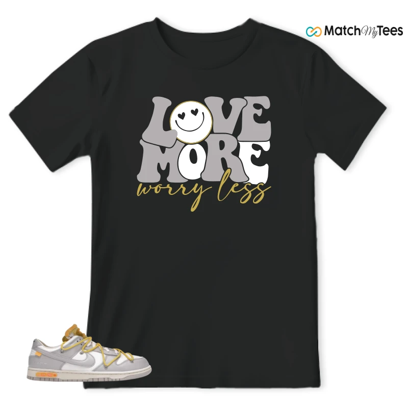 NIKE DUNK LOW OFF-WHITE LOT 29 SNEAKER Matching Tees t-shirt