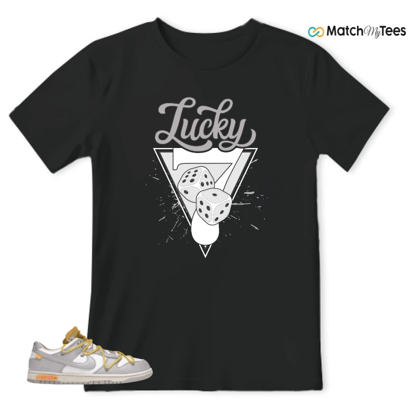 NIKE DUNK LOW OFF-WHITE LOT 29 SNEAKER Matching Tees t-shirt
