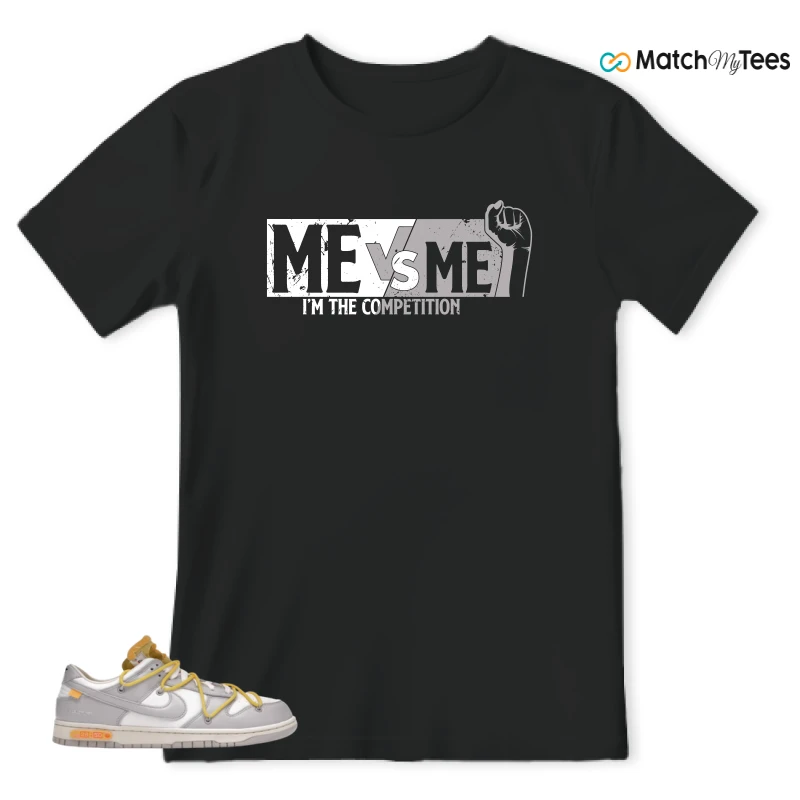 NIKE DUNK LOW OFF-WHITE LOT 29 SNEAKER Matching Tees t-shirt