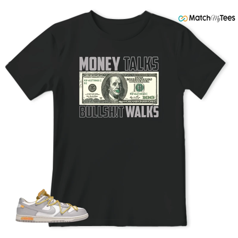 NIKE DUNK LOW OFF-WHITE LOT 29 SNEAKER Matching Tees t-shirt