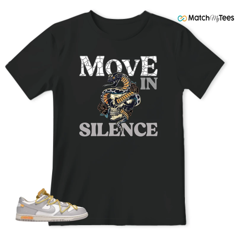 NIKE DUNK LOW OFF-WHITE LOT 29 SNEAKER Matching Tees t-shirt