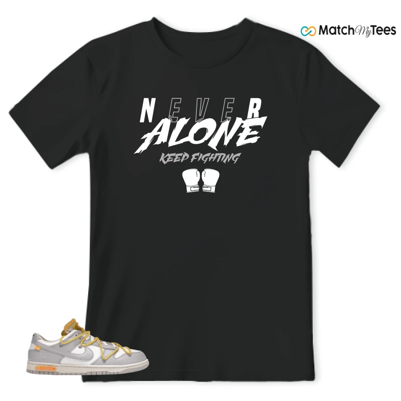 NIKE DUNK LOW OFF-WHITE LOT 29 SNEAKER Matching Tees t-shirt
