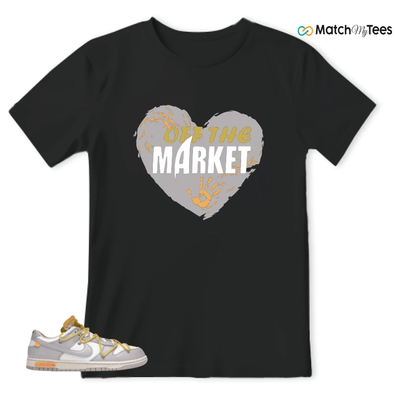 NIKE DUNK LOW OFF-WHITE LOT 29 SNEAKER Matching Tees t-shirt