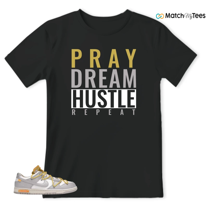 NIKE DUNK LOW OFF-WHITE LOT 29 SNEAKER Matching Tees t-shirt