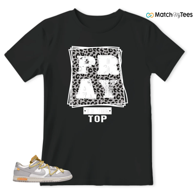 NIKE DUNK LOW OFF-WHITE LOT 29 SNEAKER Matching Tees t-shirt