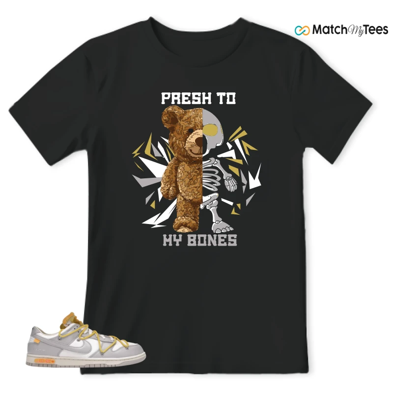NIKE DUNK LOW OFF-WHITE LOT 29 SNEAKER Matching Tees t-shirt