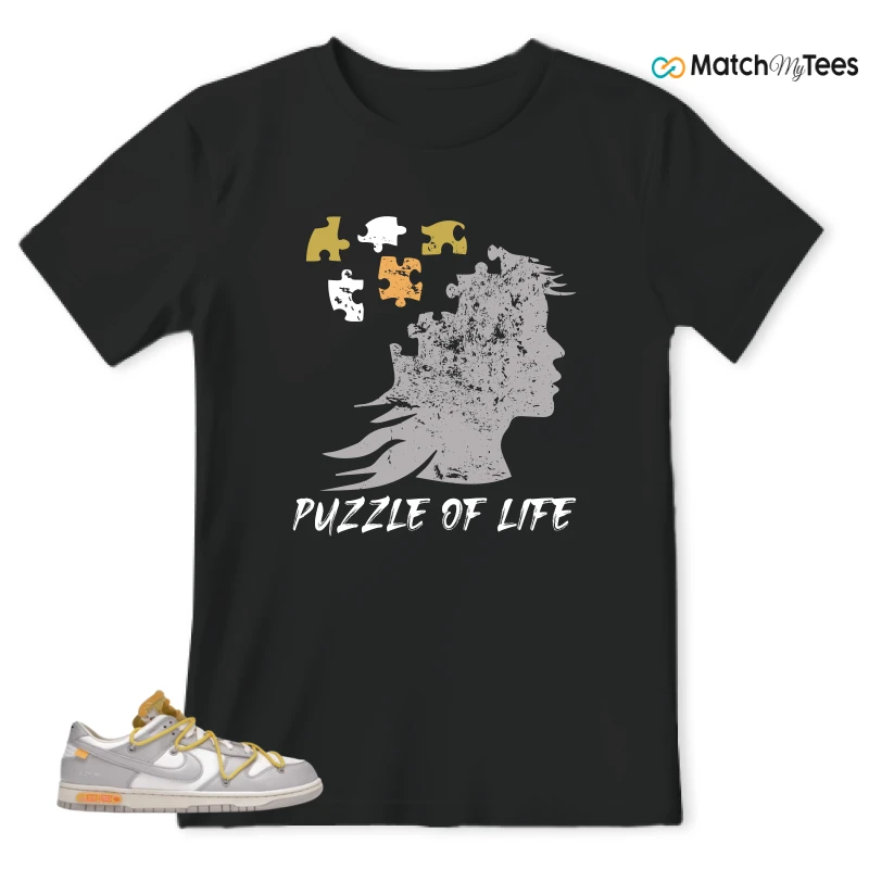 NIKE DUNK LOW OFF-WHITE LOT 29 SNEAKER Matching Tees t-shirt