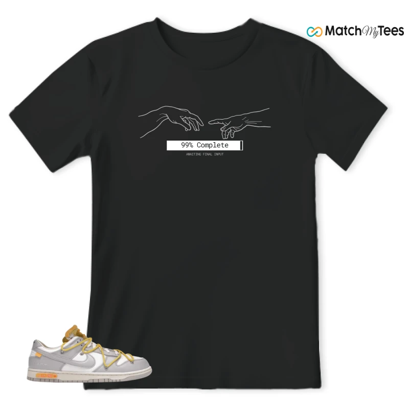 NIKE DUNK LOW OFF-WHITE LOT 29 SNEAKER Matching Tees t-shirt