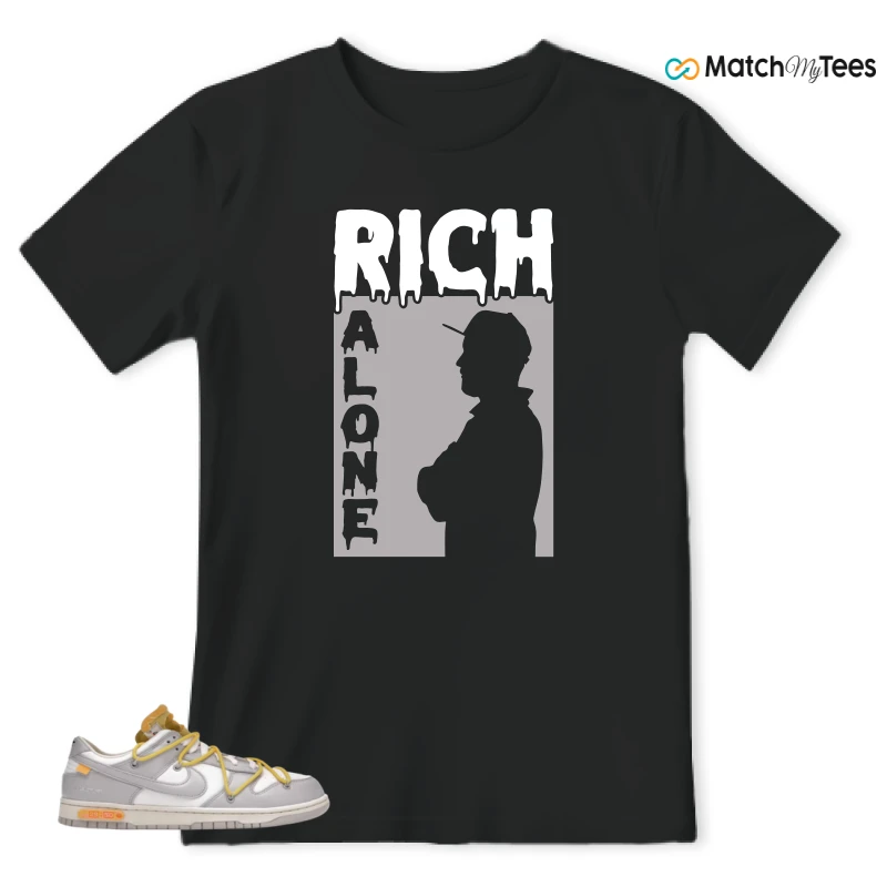 NIKE DUNK LOW OFF-WHITE LOT 29 SNEAKER Matching Tees t-shirt