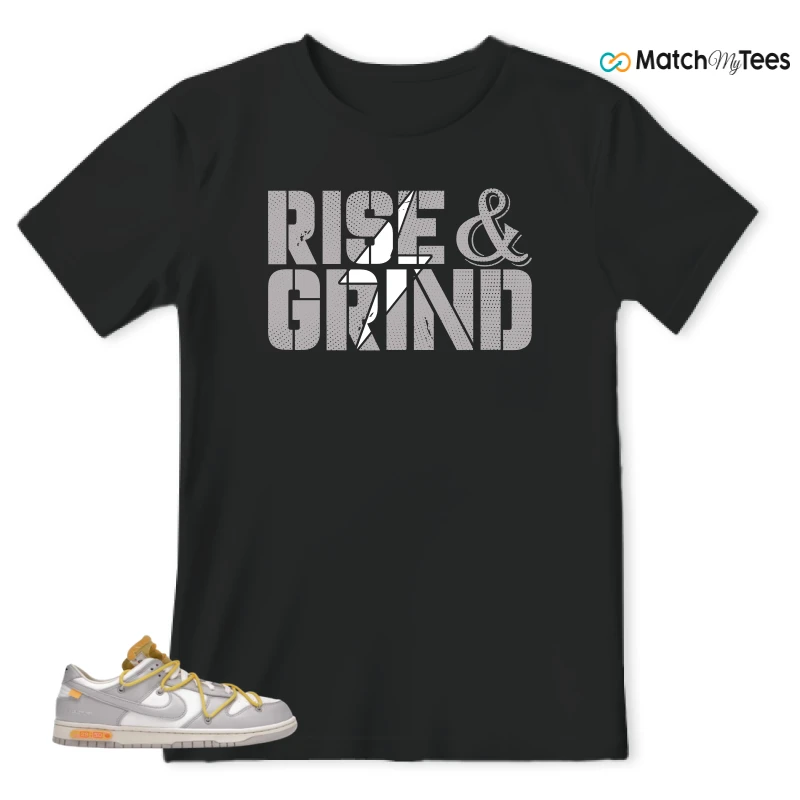 NIKE DUNK LOW OFF-WHITE LOT 29 SNEAKER Matching Tees t-shirt