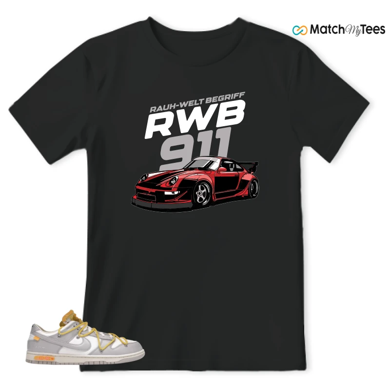 NIKE DUNK LOW OFF-WHITE LOT 29 SNEAKER Matching Tees t-shirt
