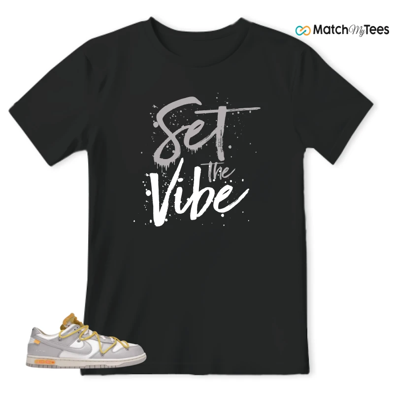 NIKE DUNK LOW OFF-WHITE LOT 29 SNEAKER Matching Tees t-shirt