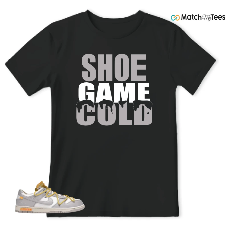 NIKE DUNK LOW OFF-WHITE LOT 29 SNEAKER Matching Tees t-shirt