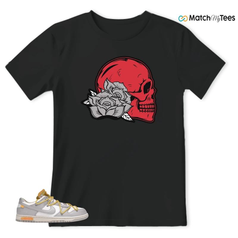 NIKE DUNK LOW OFF-WHITE LOT 29 SNEAKER Matching Tees t-shirt