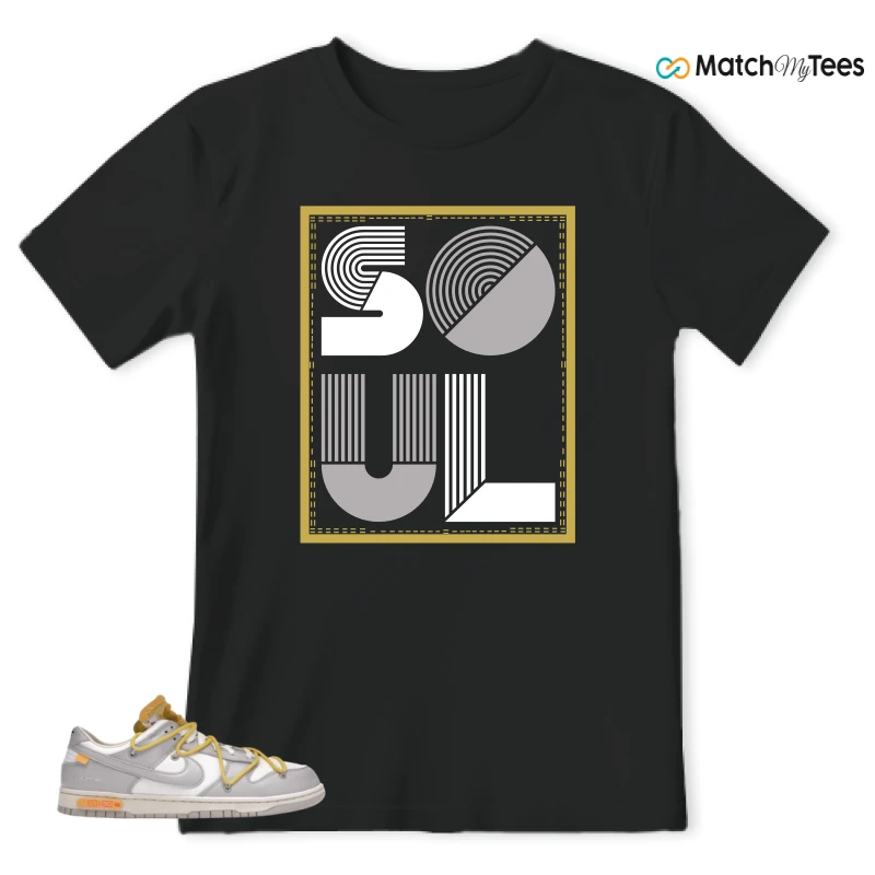 NIKE DUNK LOW OFF-WHITE LOT 29 SNEAKER Matching Tees t-shirt