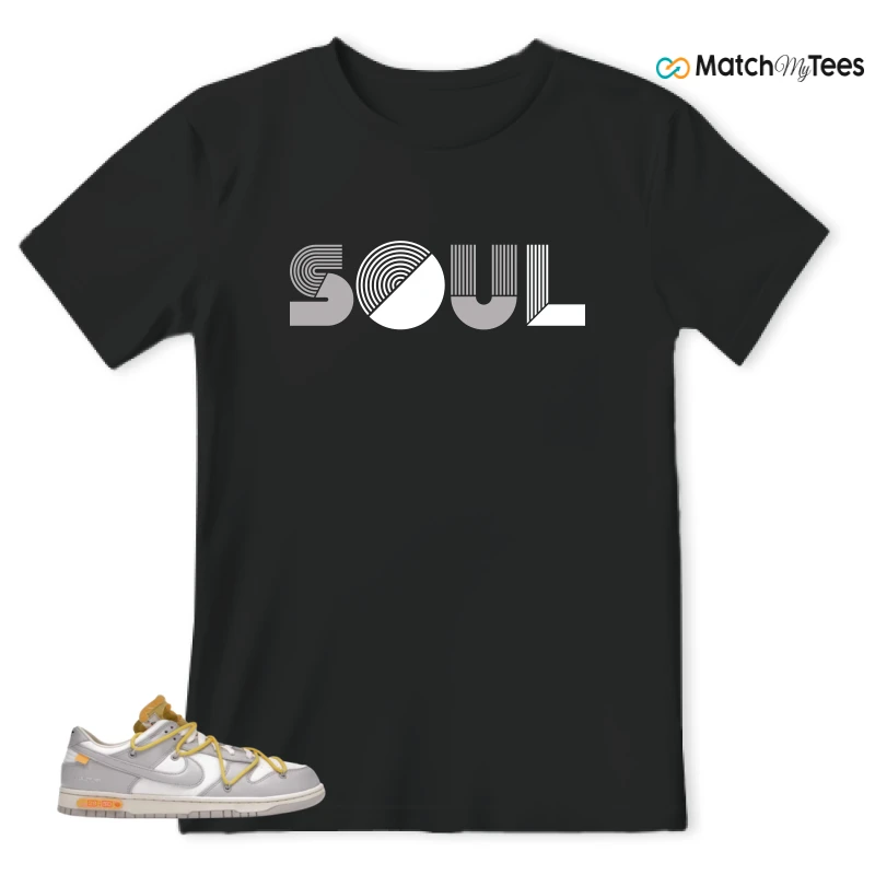 NIKE DUNK LOW OFF-WHITE LOT 29 SNEAKER Matching Tees t-shirt