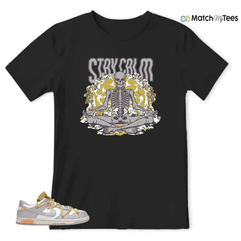 NIKE DUNK LOW OFF-WHITE LOT 29 SNEAKER Matching Tees t-shirt