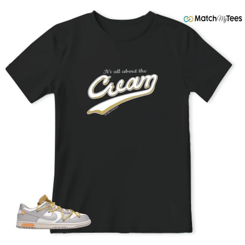 NIKE DUNK LOW OFF-WHITE LOT 29 SNEAKER Matching Tees t-shirt