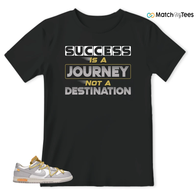 NIKE DUNK LOW OFF-WHITE LOT 29 SNEAKER Matching Tees t-shirt
