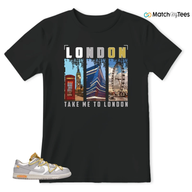 NIKE DUNK LOW OFF-WHITE LOT 29 SNEAKER Matching Tees t-shirt