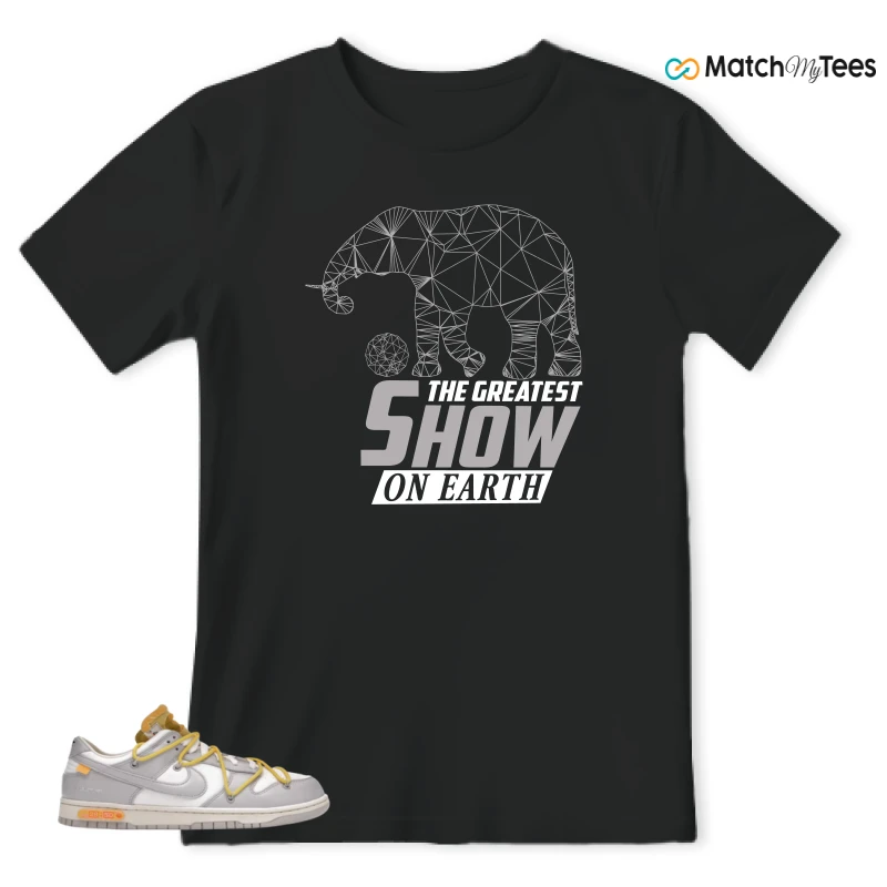 NIKE DUNK LOW OFF-WHITE LOT 29 SNEAKER Matching Tees t-shirt