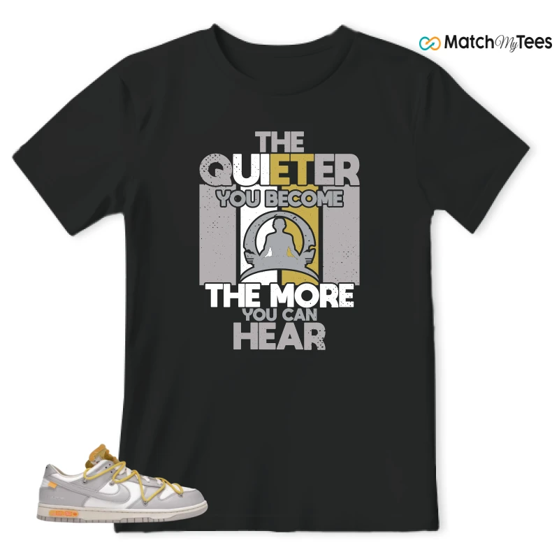NIKE DUNK LOW OFF-WHITE LOT 29 SNEAKER Matching Tees t-shirt