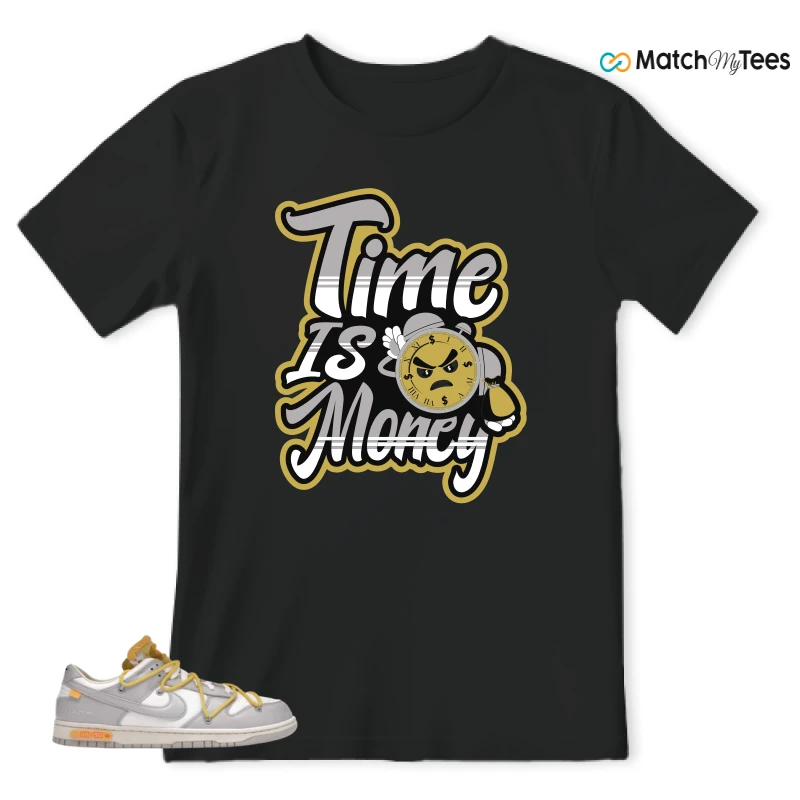 NIKE DUNK LOW OFF-WHITE LOT 29 SNEAKER Matching Tees t-shirt
