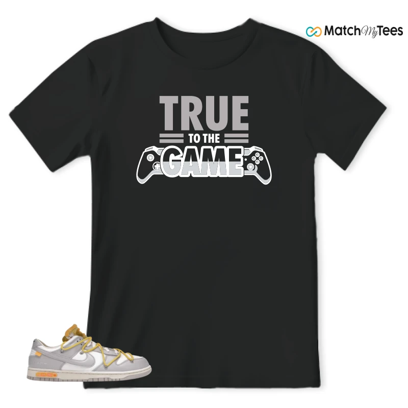 NIKE DUNK LOW OFF-WHITE LOT 29 SNEAKER Matching Tees t-shirt
