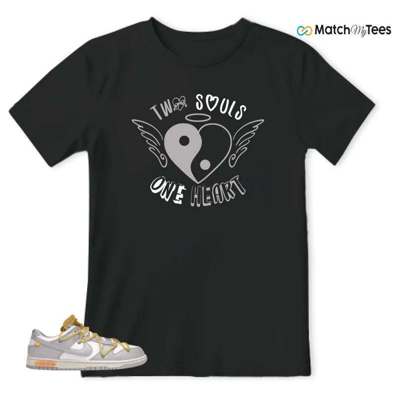 NIKE DUNK LOW OFF-WHITE LOT 29 SNEAKER Matching Tees t-shirt