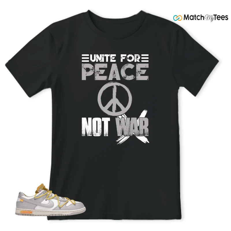 NIKE DUNK LOW OFF-WHITE LOT 29 SNEAKER Matching Tees t-shirt
