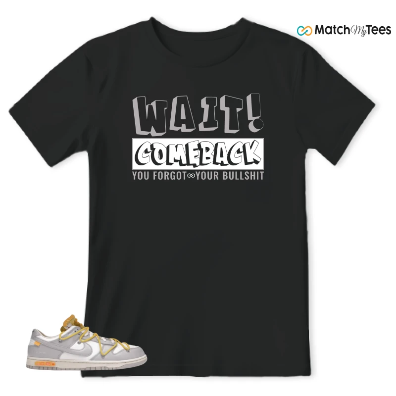 NIKE DUNK LOW OFF-WHITE LOT 29 SNEAKER Matching Tees t-shirt