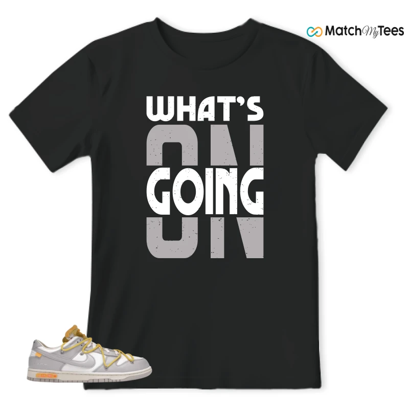 NIKE DUNK LOW OFF-WHITE LOT 29 SNEAKER Matching Tees t-shirt