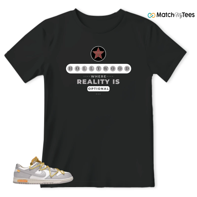 NIKE DUNK LOW OFF-WHITE LOT 29 SNEAKER Matching Tees t-shirt