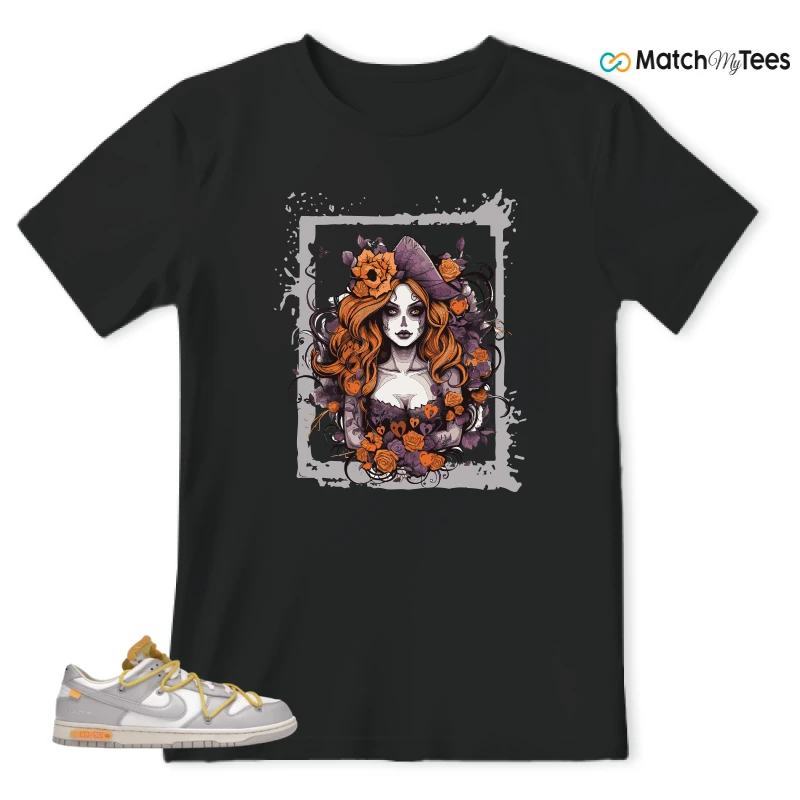 NIKE DUNK LOW OFF-WHITE LOT 29 SNEAKER Matching Tees t-shirt