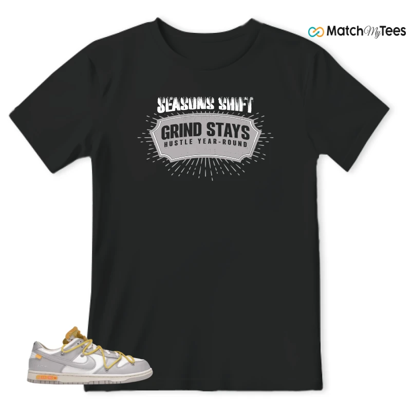 NIKE DUNK LOW OFF-WHITE LOT 29 SNEAKER Matching Tees t-shirt