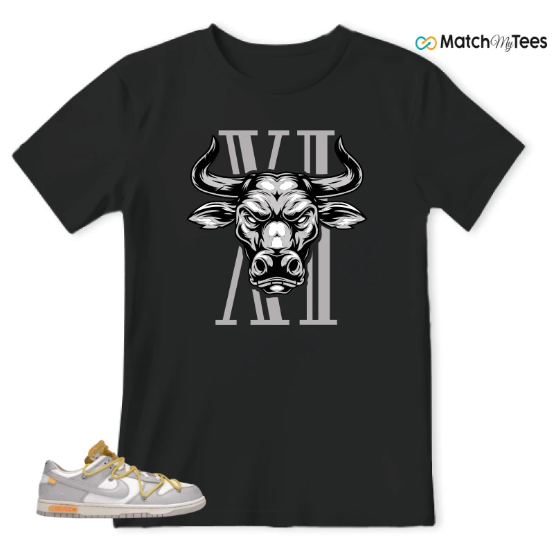 NIKE DUNK LOW OFF-WHITE LOT 29 SNEAKER Matching Tees t-shirt