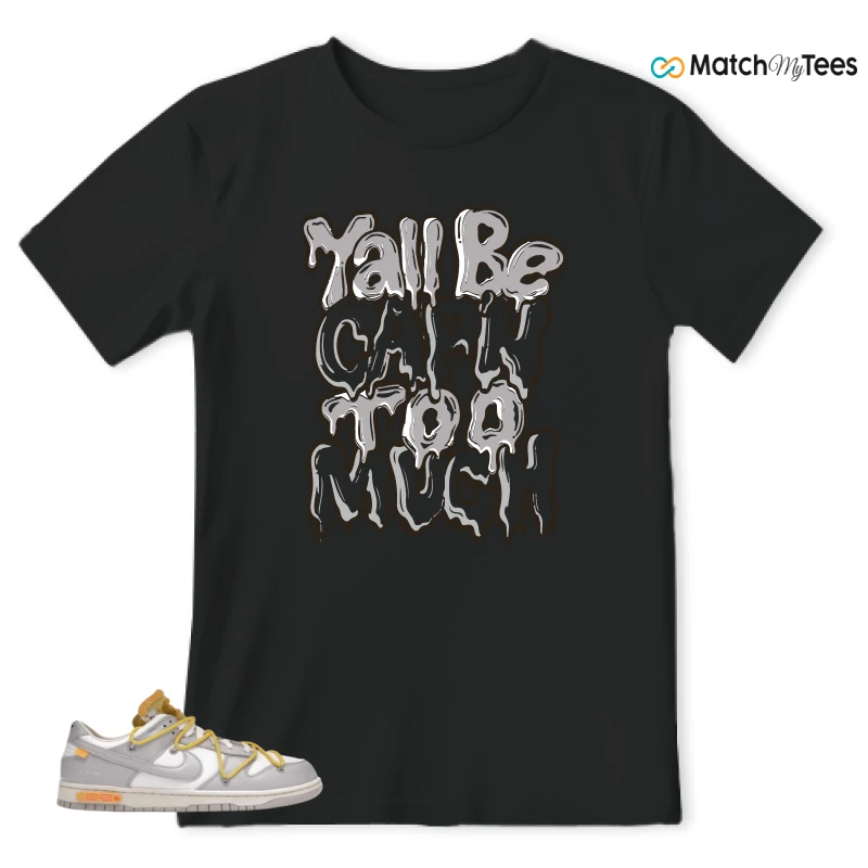 NIKE DUNK LOW OFF-WHITE LOT 29 SNEAKER Matching Tees t-shirt
